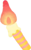 しましまキャンドル