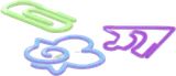 リヴリー型のペーパークリップ