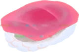ネオンカラー鮪握り