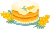 ミモザパンケーキ