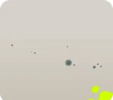 黒いうっすらほこり