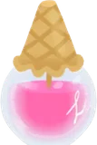 アイスクリームネイル・ビンク