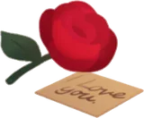 薔薇とファンレター
