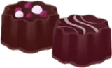 真珠入りのチョコレート