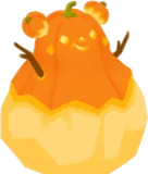 プラム・ピーのカボチャ