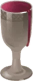 くすんだ銀の杯