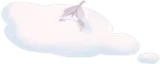 枯葉が落ちている積雪