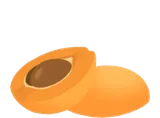 カットされたビワ