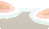 光に照らされた煙