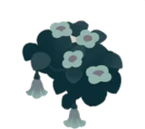 垂れ下がる蔓花