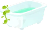 置きっぱなしの浴槽