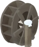 古びた水車
