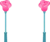 薔薇のガーデンライト