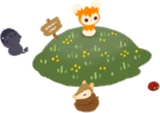 アイランドのミニチュア