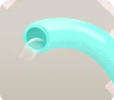 庭に置き忘れたホース