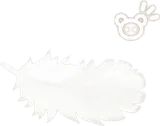 落ちている羽毛