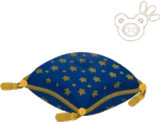 星柄の座布団