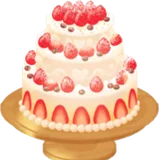 3段のクリスマスケーキ