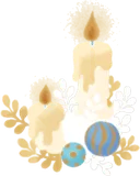 クリスマスキャンドル