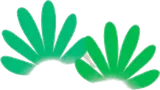 ひっそりと生える草