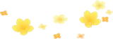 プランターに咲く小花