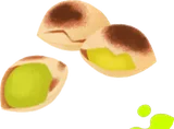 焼け焦げたぎんなん