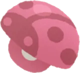 テントウムシのボタン