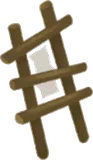 手作りの小さなはしご
