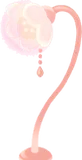 桜のフロアランプ