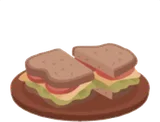 木陰のサンドイッチ