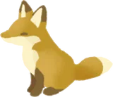 キツネのミニチュア