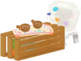 木箱ローテーブル
