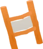 小さな枝でつくったはしご