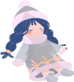 小さくて可愛い手作りの人形