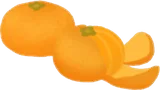 剥かれたみかん