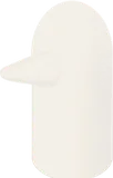 白いふしぎな置物