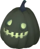 グリーンのカボチャランタン
