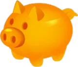 ブタの貯金箱