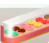 お持ち帰り用のショーケース