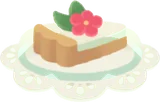 小さな赤いお花のタルト