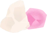 色とりどりの琥珀糖・右