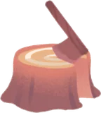 ミルク味のバームクーヘン