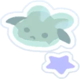 ツノリムルと星のシール