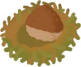 かぎ編みのいがぐり
