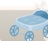 豪華な乳母車