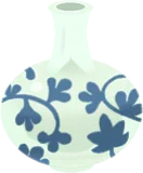青白い花瓶