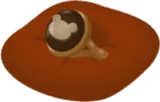 ピグミーが描かれたカフスボタン