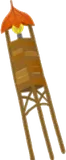 木の灯台