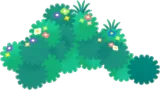 キノコの森の茂みフェンス