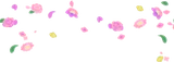 浮遊花びら・ピンク